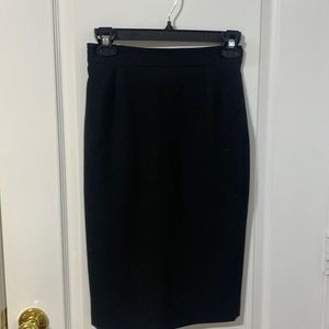 Cache black pencil skirt sz 0